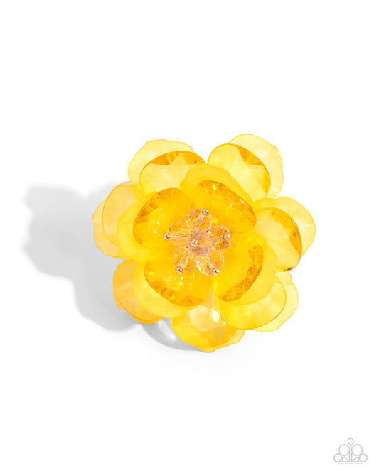 Petal Privilege Yellow Ring