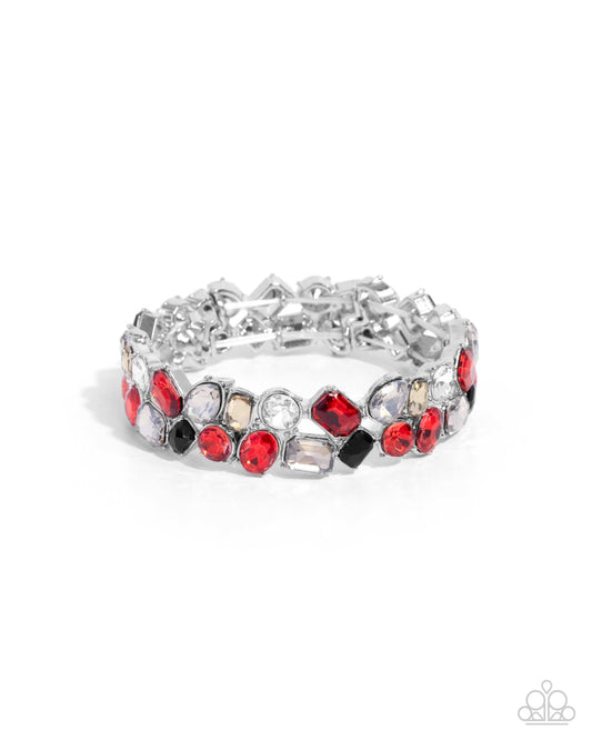 Handcrafted Haven Red Bracelet