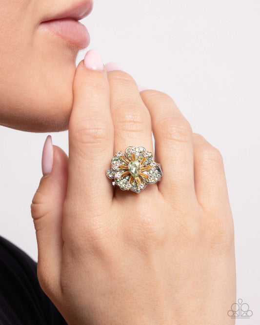 Decadent Display Green Ring