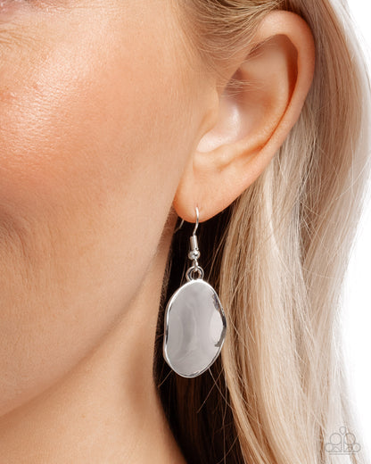 Cascading Commercial Silver Necklace