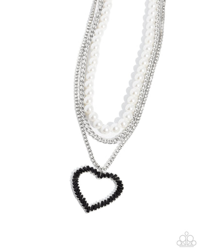 Y2K Year Black Necklace