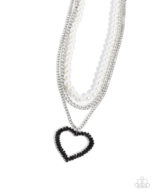 Y2K Year Black Necklace