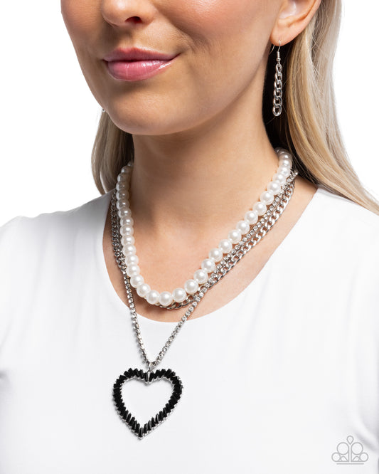 Y2K Year Black Necklace