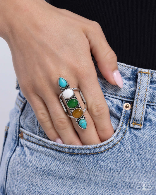 I See Your Point Green Ring