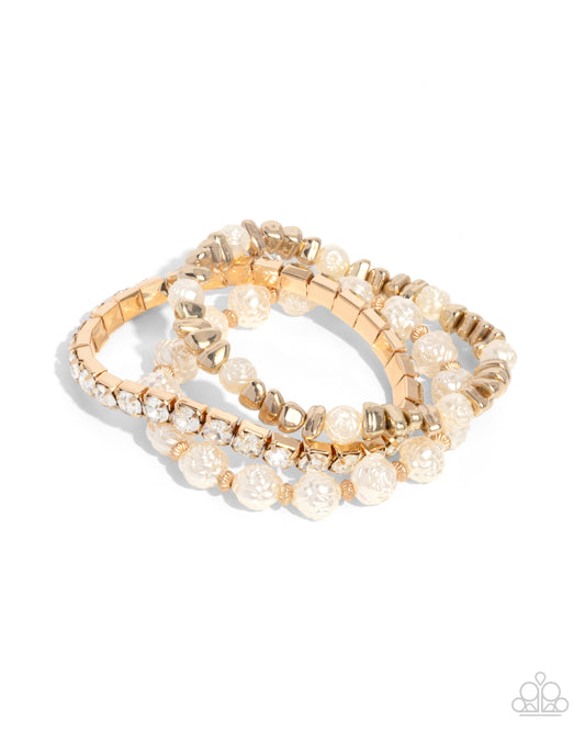 Fair Florals Gold Bracelets