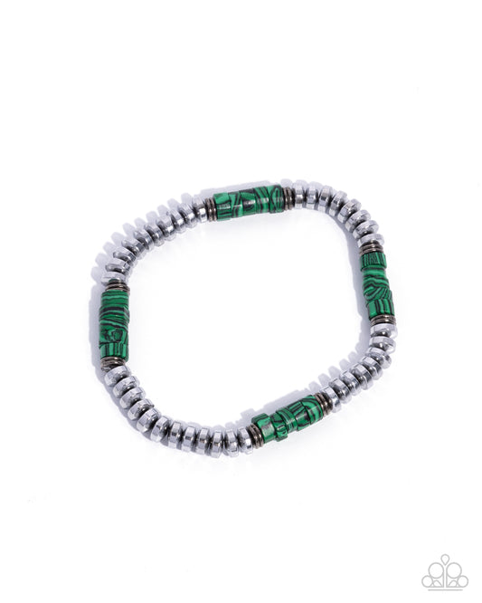 Marbled Mecca Green Bracelet