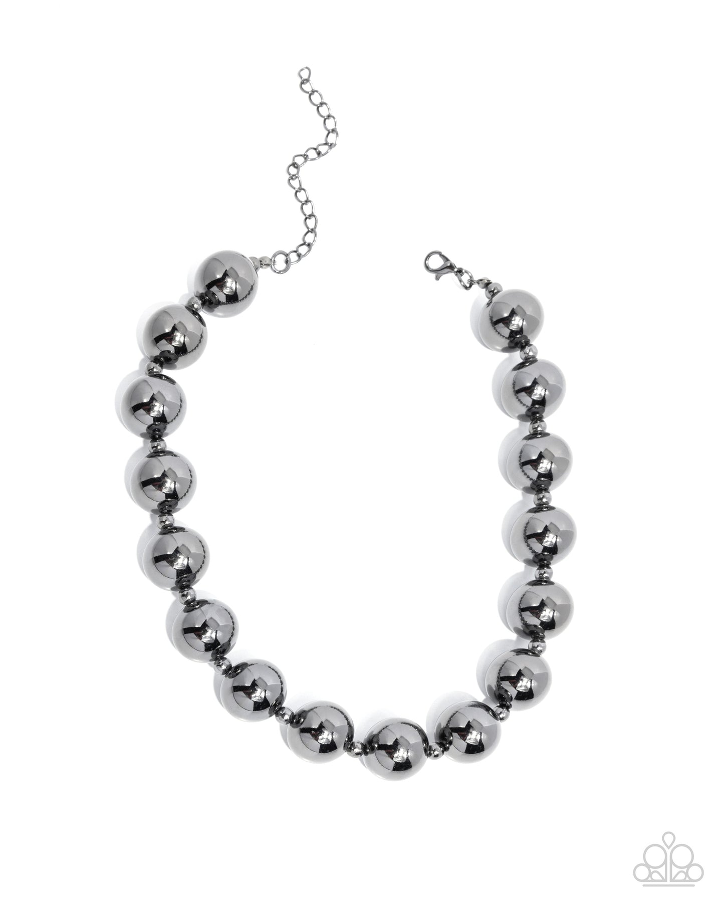 Flattery Will Get You Everywhere Black Necklace