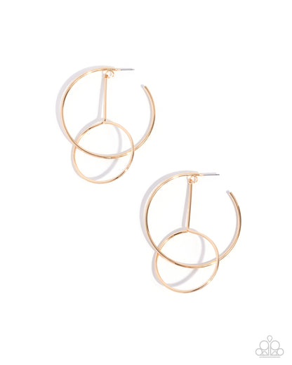 Dreaming of Hoops Gold Earrings