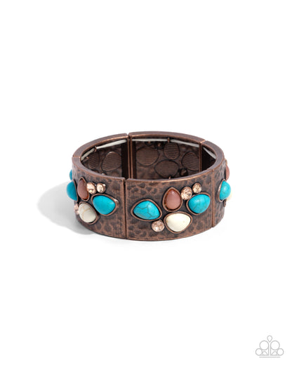 Folksy Fame Copper Bracelet