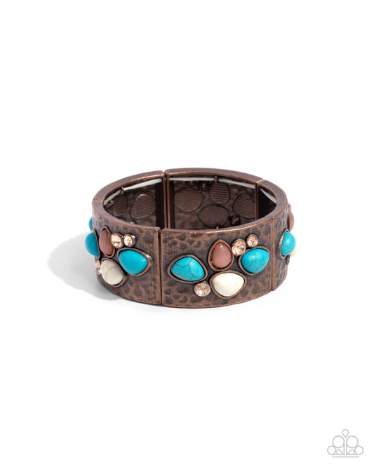 Folksy Fame Copper Bracelet