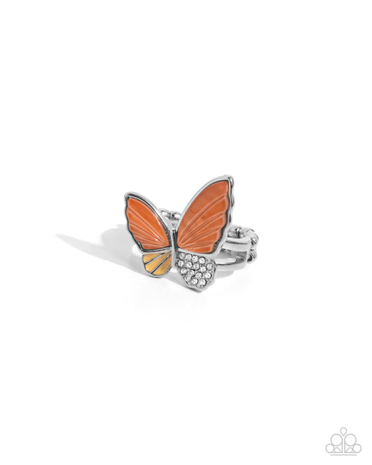 Fluttering Fidelity Orange Ring