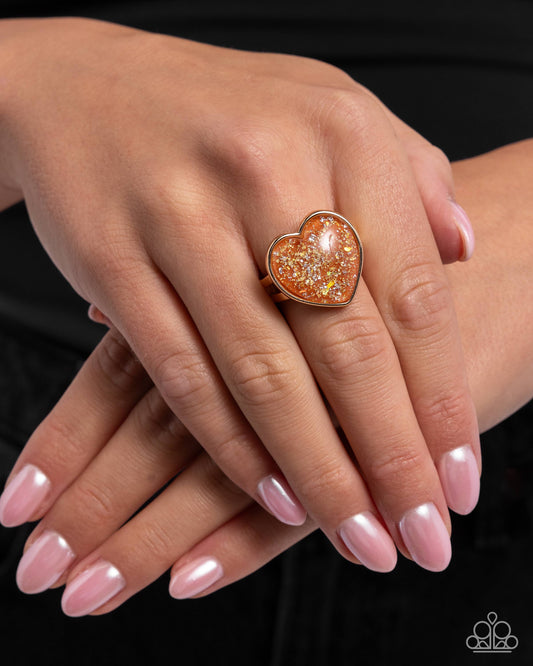 Smitten Season Orange Ring