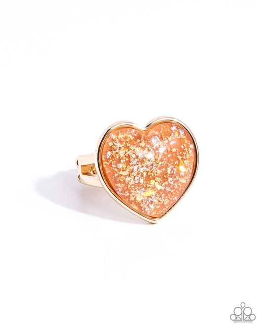 Smitten Season Orange Ring