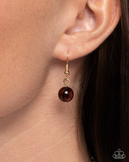 Cheetah Club Brown Necklace