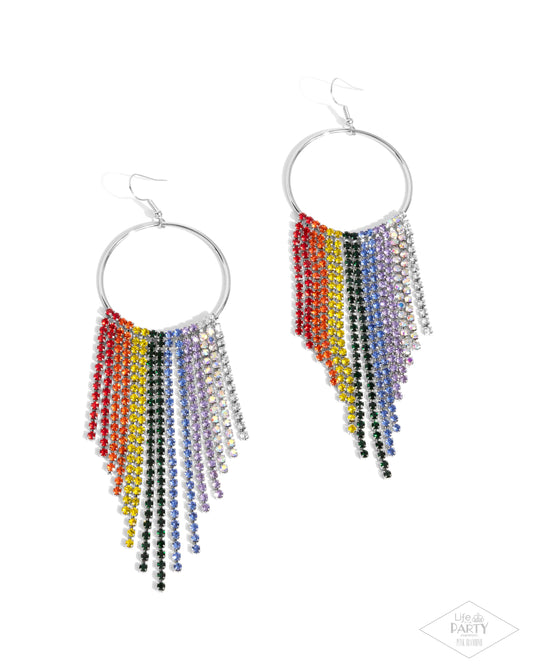 Streamlined Shimmer Multi Earrings