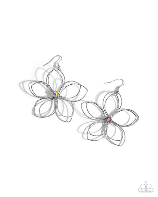 Wiry Whisper Purple Earrings Paparazzi