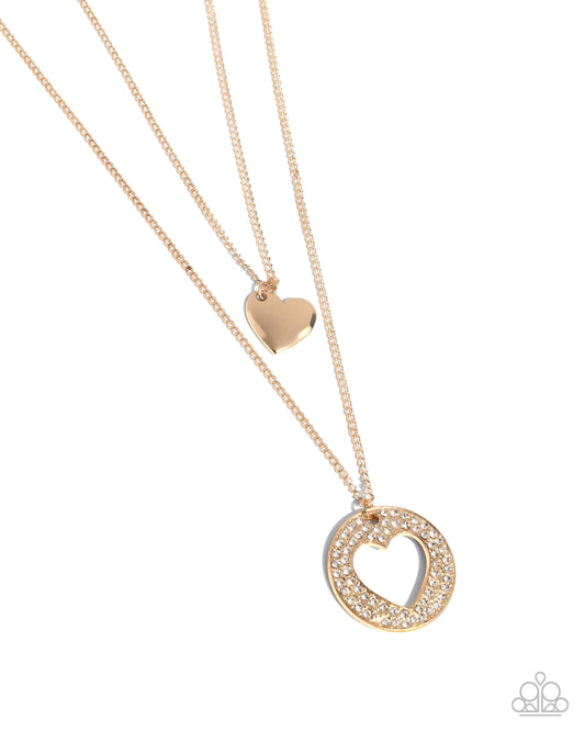 Matchmaker Mural Gold Necklace
