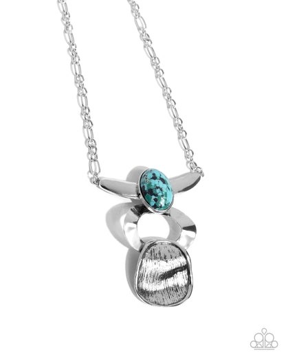 Tailored Tiers Green Necklace