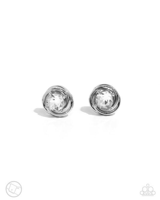 Serendipitous Showcase White Cufflinks