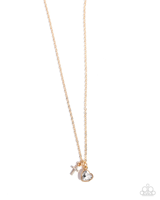 Blessed Brilliance Gold Necklace