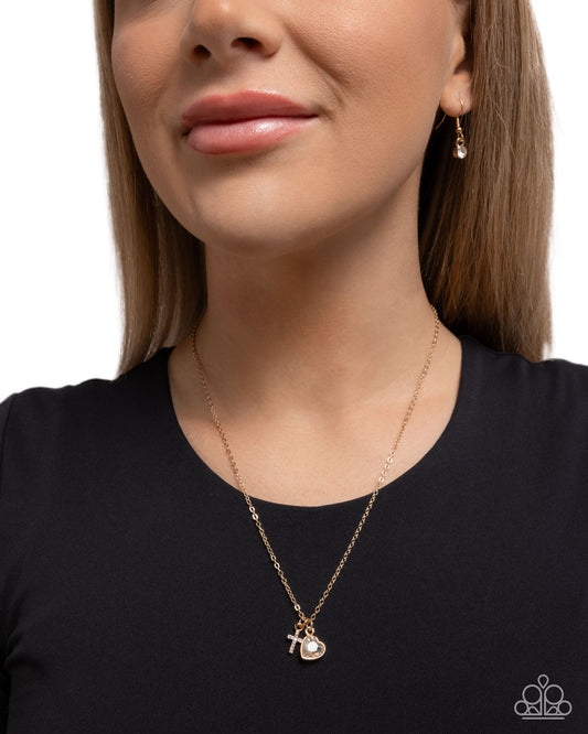 Blessed Brilliance Gold Necklace