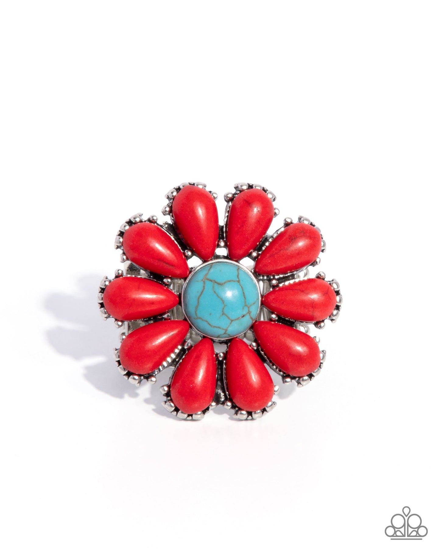 Firm Florals Red Ring