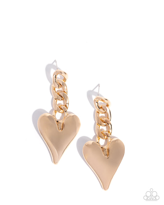 Mechanic Match Gold Earrings
