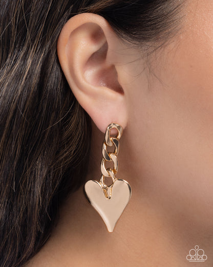 Mechanic Match Gold Earrings
