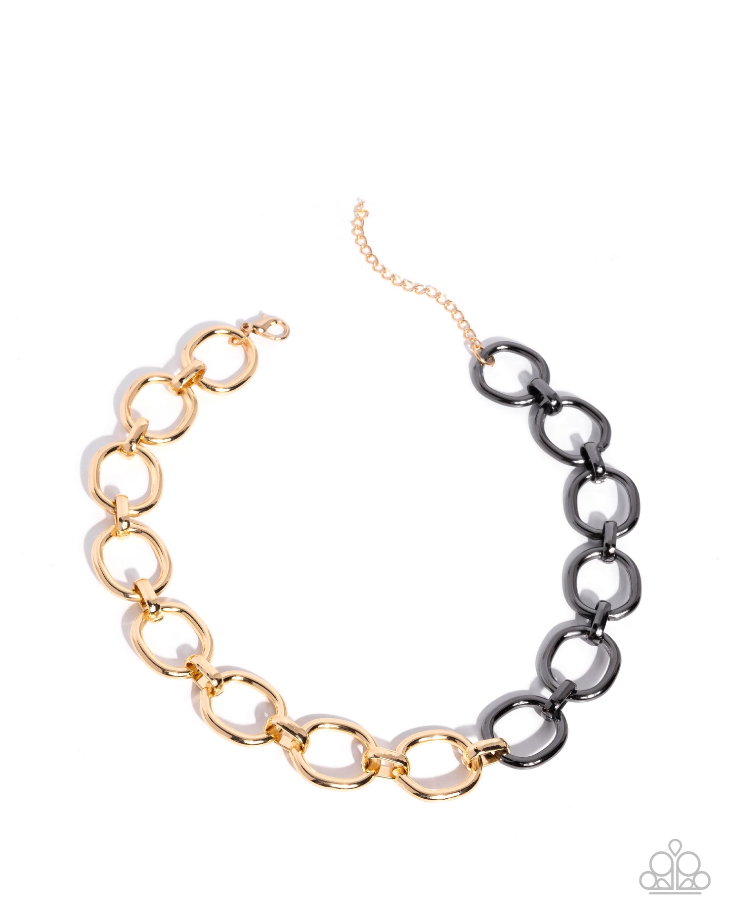 Mismatched Minuet Gold Necklace