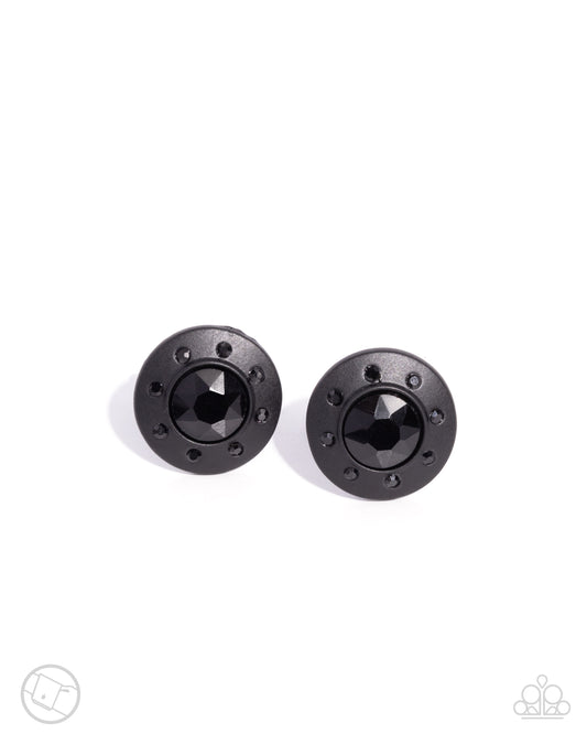 Cruising Confidence Black Cufflinks