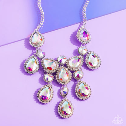 Dripping in Dazzle Multi Necklace