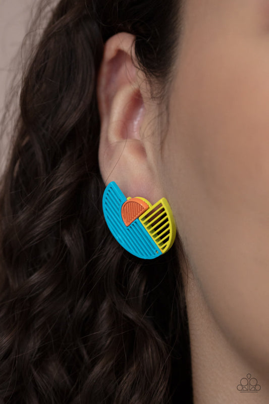 Its Just an Expression Blue
Post Earrings
