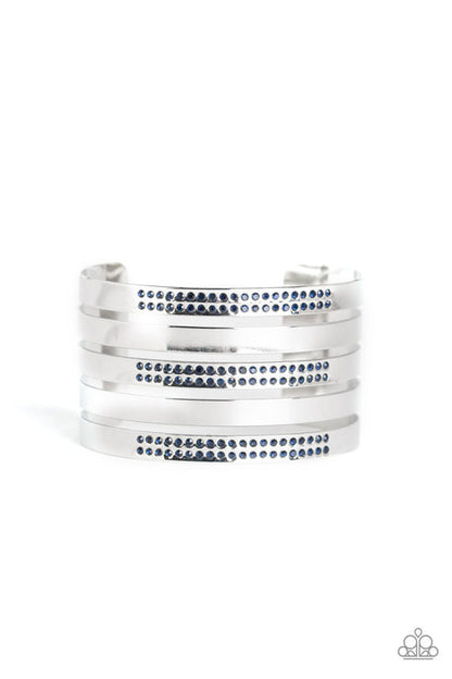 Big Time Shine Blue Bracelet