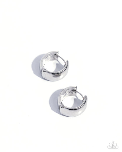 Signature Sheen Silver Earrings