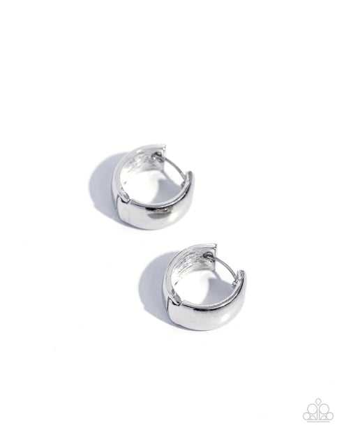 Signature Sheen Silver Earrings