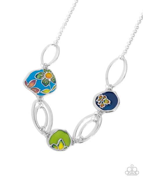 Stained Glass Statement Multi Necklace