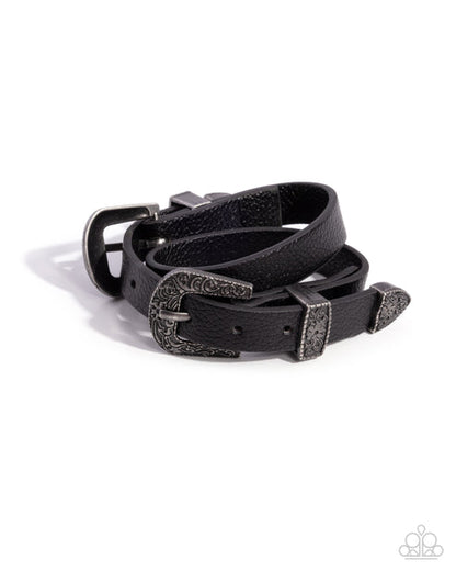 Buckle TOWN Black  Bracelet