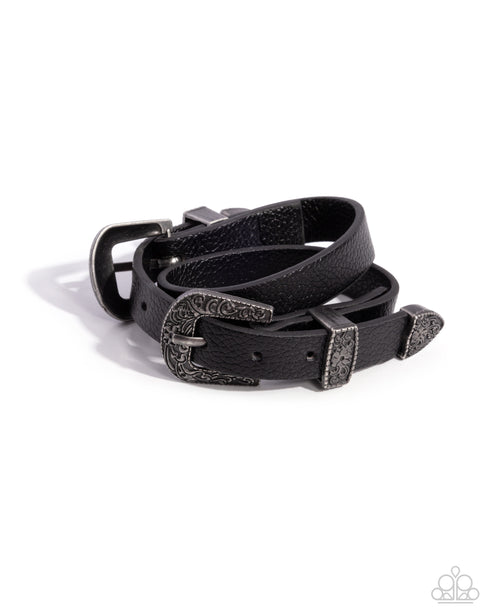 Buckle TOWN Black  Bracelet