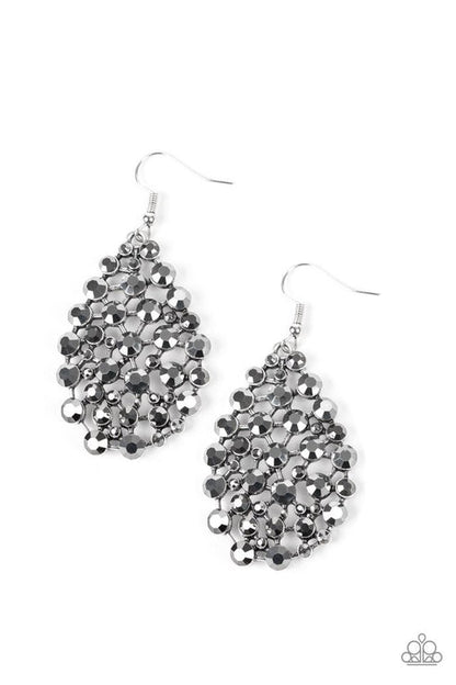 Start With A Bang Silver Earrings