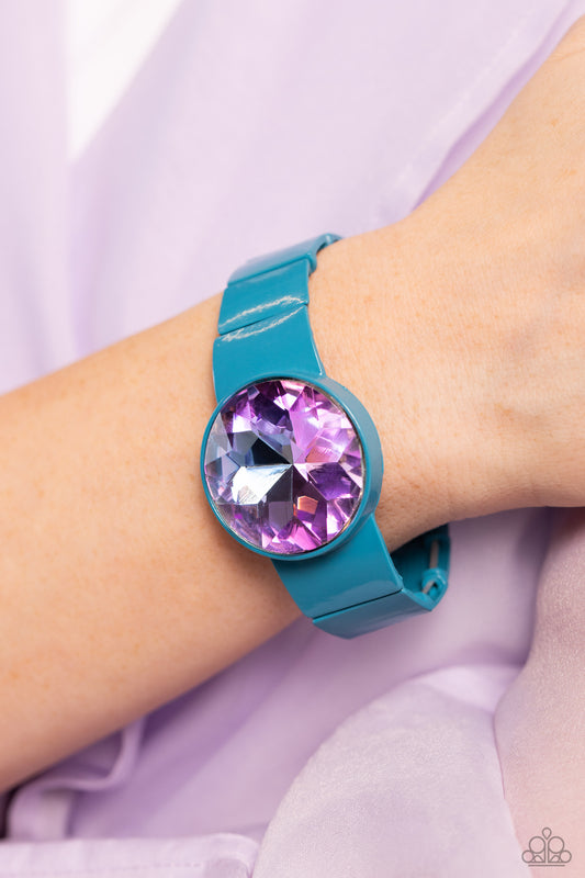 Exaggerated Ego Blue Bracelet