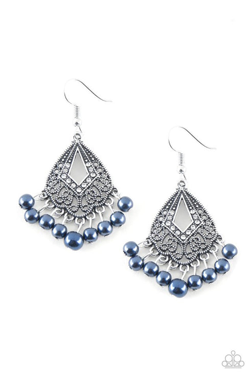 Gracefully Gatsby Blue  Earrings