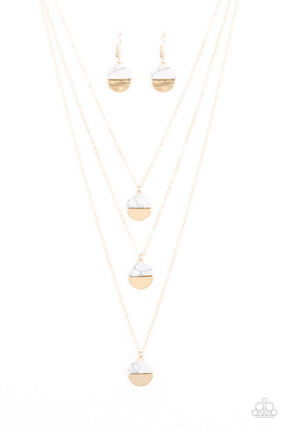 Rural Reconstruction Gold Necklace