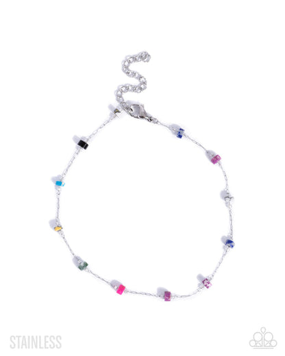 Stony Surrender Multi  Anklet Bracelet