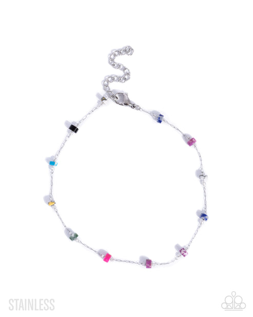 Stony Surrender Multi  Anklet Bracelet