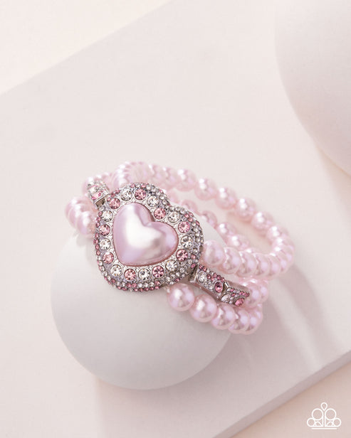 Lifelong Love Letter Pink  Bracelet
