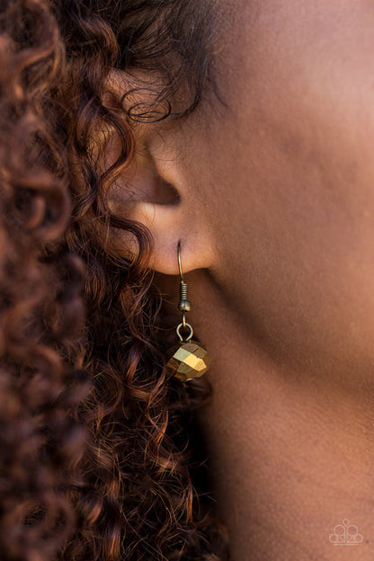 Instant Stardom Brass Necklace