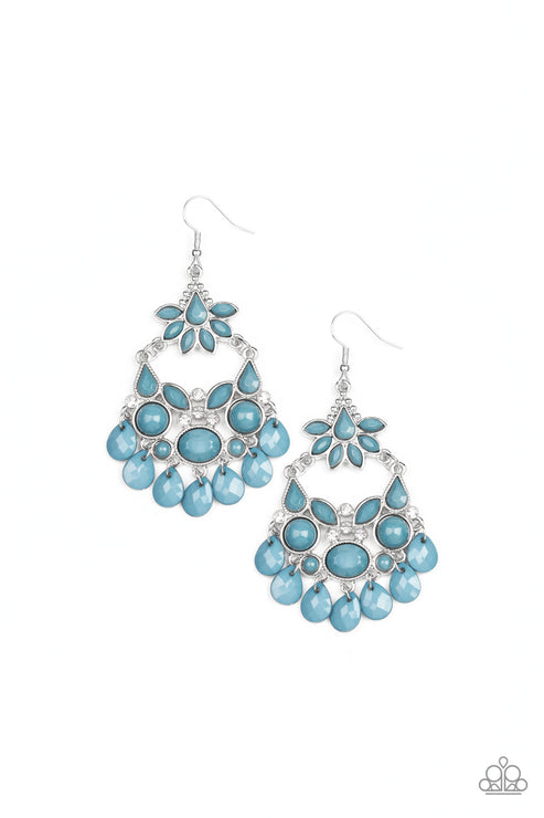 Garden Dream Blue Earrings