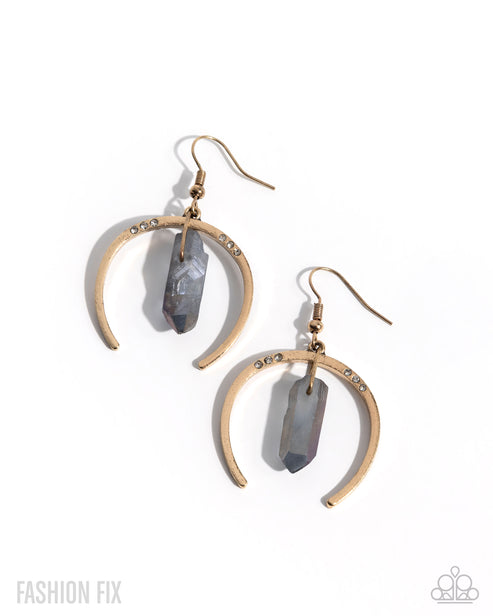 Masterful Model Gold  Earrings