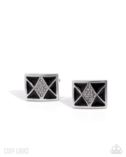 Iconic Invitation Black Cufflinks
