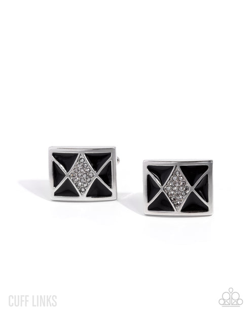 Iconic Invitation Black Cufflinks